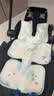 babycare自然凉选车席透气宝宝专用手推车坐垫通用席子薄荷冰柠38×70CM 实拍图