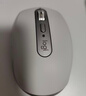 罗技（Logitech）大师系列 MX Anywhere 3S 静音鼠标 无线蓝牙双模 商务办公 便携 太空银 接收器另购 苹果鼠标适配 实拍图