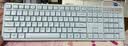 联想（Lenovo）有线键盘 轻音办公键盘 全尺寸 一键服务 USB接口 笔记本台式机一体机键盘 K15蓝色 实拍图