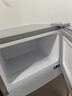 奥克斯小冰箱家用小型迷你冷藏冷冻两用出租房宿舍用节能省电寝室办公室电冰箱 【净化去味】166银色【高效保鲜 铜管速冷】48L 实拍图