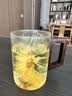 泥也茶杯玻璃杯带把手泡茶杯客人杯6只水杯家用套装食品级耐高温杯子 实拍图