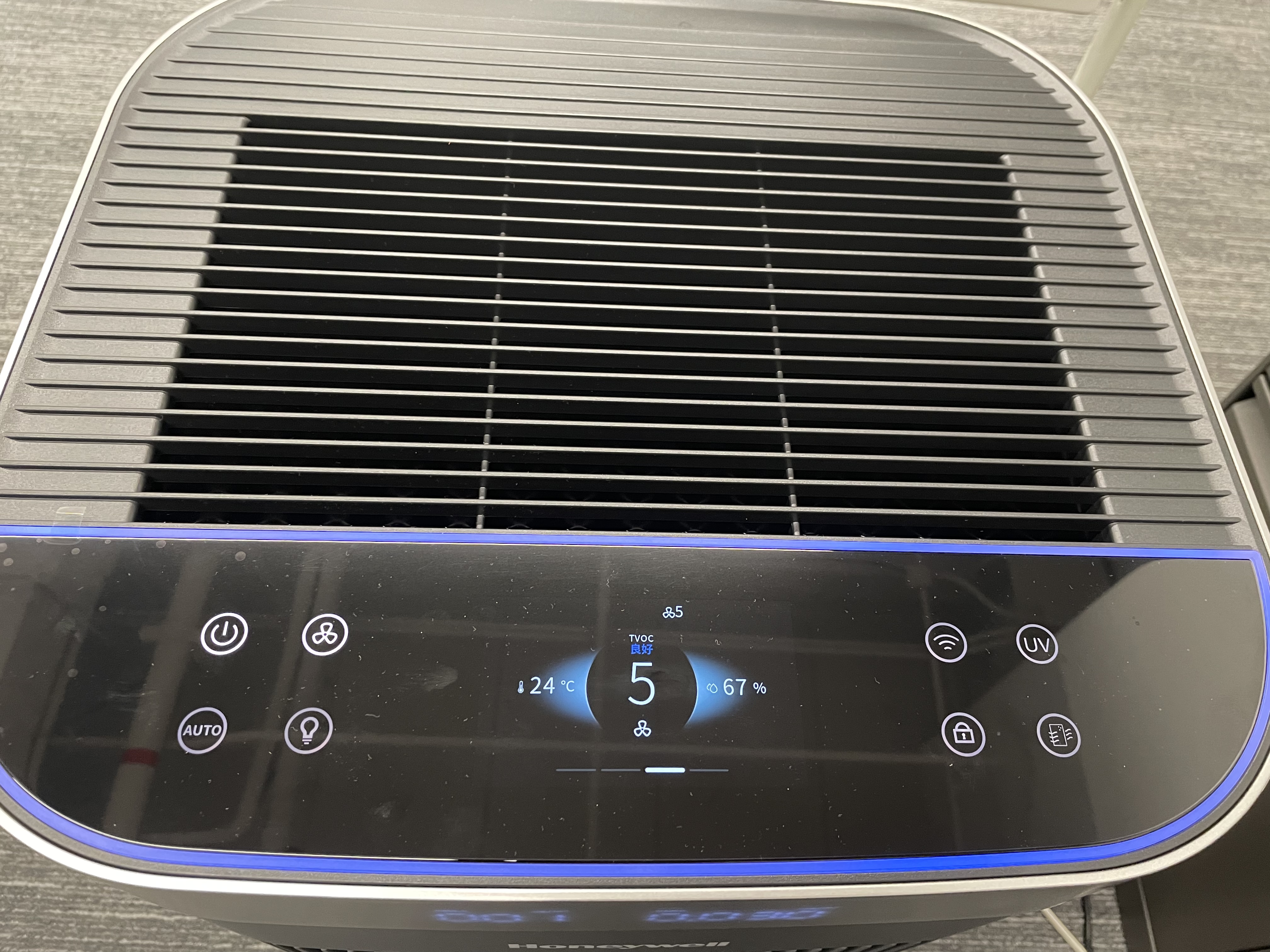 霍尼韦尔（Honeywell）空气净化器大空间除甲醛新房专用除细菌病毒异味母婴认证睡眠静音消毒净化机H-Speed pro 实拍图