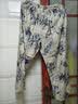 古今（GUJIN）绵绸新品中老年妈妈睡衣女家居服大码遛弯短袖睡裤套装3XL 实拍图