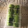 倍量（Doublepow）18650锂电池12950mWh尖头2节3.7V-4.2V通用可充电锂电池强光手电筒专用 实拍图