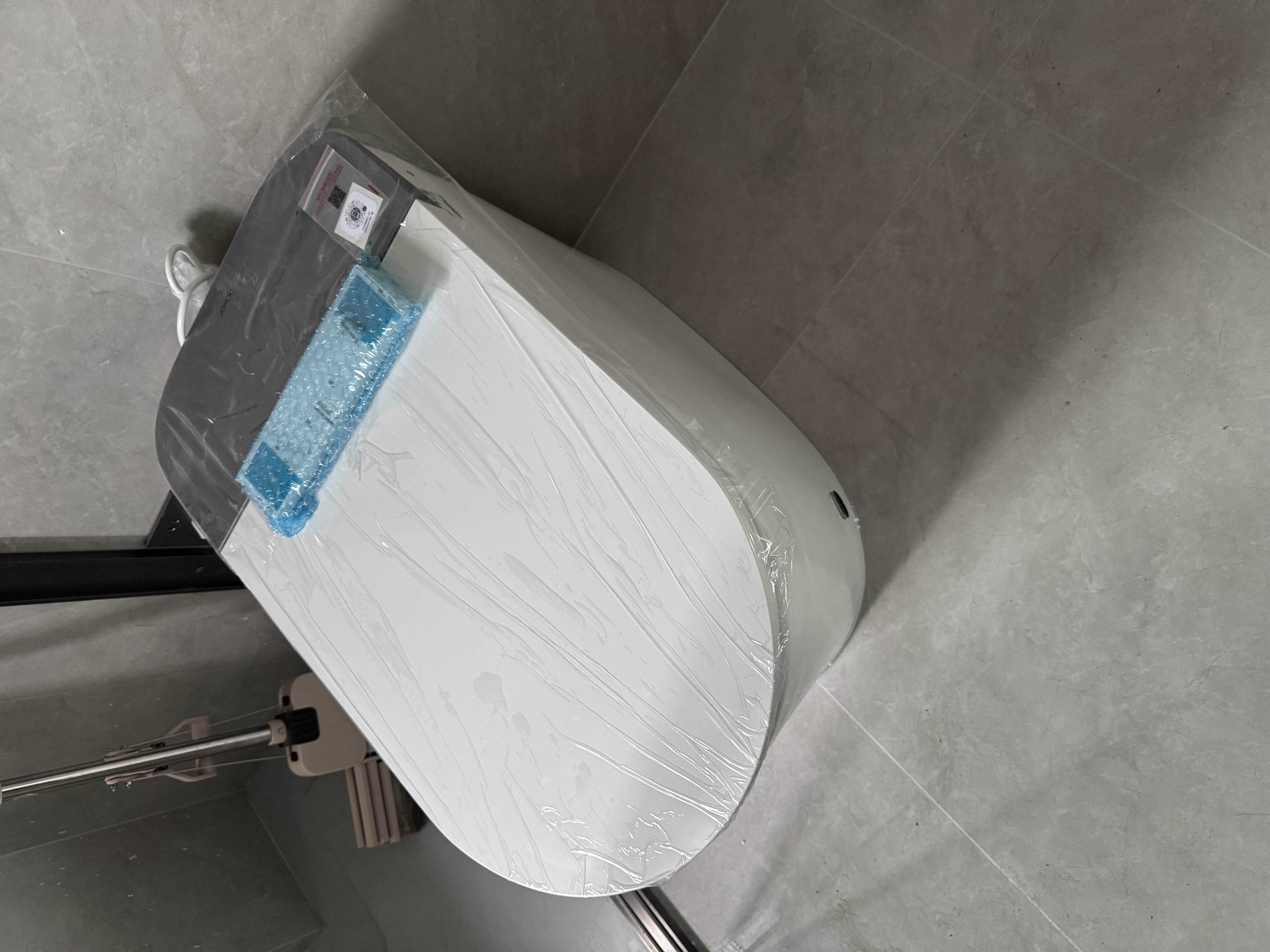 九牧（JOMOO）智能马桶S8净界Pro移动烘干感应翻盖UV除菌ZS800J-305免费送装 实拍图