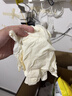 英科医疗（INTCO）一次性手套丁晴手套100只中码牙科厨房家务防护劳保白色丁腈手套 实拍图