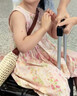 玛米玛卡（MOMOCO）女童连衣裙公主裙夏装纯棉甜美可爱棉布裙公主裙 粉色1 120 实拍图