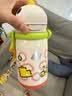 babycare儿童保温杯婴儿宝宝学饮杯吸管水杯水壶不锈钢450ml-新老款随机发 实拍图