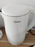 美的（Midea）电热水壶烧水壶1.7L304不锈钢0涂层双层隔热自动断电1500W养生冲奶2026新款 MK-SH17M130 实拍图