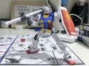 万代（BANDAI）HG 1/144 RX-78-02 高达(THE ORIGIN VER)高达拼装模型玩具 实拍图