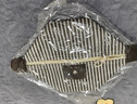 【开学季爆品】京东物流 迷你小包笔袋洗漱包韩版条纹饺子化妆包水饺包折叠化妆洗漱袋浴包旅行包帆布包 米色条纹 实拍图