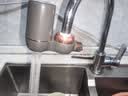 美的（Midea）净水器水龙头过滤器家用自来水滤水器直饮前置过滤器厨房卫生间通用除水垢除余氯双出水可清洗滤芯 一机三芯【两年免换滤芯】 实拍图