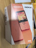诺基亚（NOKIA）220 4G 移动联通电信全网通 2.8英寸双卡双待 直板按键手机 老人老年手机 学生手机 橘色 实拍图