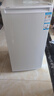海尔（Haier）立式冰柜家用小型冷冻柜102/151/211升抽屉式一级节能小冰柜BD-102/151/211GHW9以旧换新 单冷冻丨四区分储丨 102L 实拍图