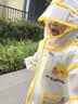 甜甜仔儿童雨衣幼儿男女童防水全身幼儿园防雨服小童女孩3-6岁宝宝雨披 实拍图