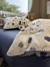 无印良品100%纯棉床上四件套 1.5/1.8米床单被套200*230cm草莓园 实拍图