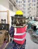 乔治巴顿安全帽遮阳帽圈夏季工地安全帽防晒透气大帽檐工地干活环卫专用男女遮阳板可折叠 迷彩 实拍图