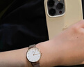 丹尼尔惠灵顿（DanielWellington）DW手表女 简约时尚欧美腕表石英女士手表 七夕礼物送女友 【霸榜热销】白盘玫瑰金钢带 实拍图