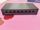 普联（TP-LINK） 8口千兆交换机 企业用家用宿舍分流器 网线网络分线器   即插即用 TL-SG1008+ 实拍图