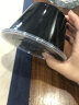 PAKCHOICE 一次性饭盒餐盒外卖打包圆形塑料透明长方形带盖饭盒汤碗快餐盒 圆碗-750ml-50套-黑色 实拍图