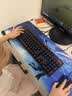 雷柏（Rapoo）V500PRO 有线背光机械键盘 104键全尺寸游戏电竞笔记本电脑多媒体办公吃鸡全键无冲键盘 黑轴 实拍图
