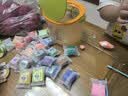 得力（deli）【包邮】36色零甲醛超轻粘土安全抗菌一键开盖桶幼儿园手工DIY彩泥橡皮泥黏土学生生日开学礼物 实拍图