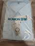 罗蒙（ROMON）纯色商务职业正装男士衬衫工装男装长袖衬衣男CS108蓝色4XL 实拍图