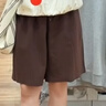 优衣库麻混纺舒适短裤女装26春夏新款485251 37 栗色 M 实拍图