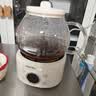 九阳（Joyoung）全玻璃养生壶恒温壶烧水壶1L多功能煮茶壶花茶壶 0胶水烧水壶24h预约24h保温调奶器冲奶WY102 实拍图