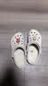 卡骆驰（CROCS）贝雅卡骆班洞洞鞋|205089 冬日白/彩色-1LI   39 (240mm)   实拍图