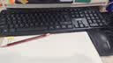 联想（Lenovo）KN210键盘鼠标套装 2.4G无线键鼠套装 全尺寸商务办公  笔记本电脑键盘台式机一体机 黑色 实拍图