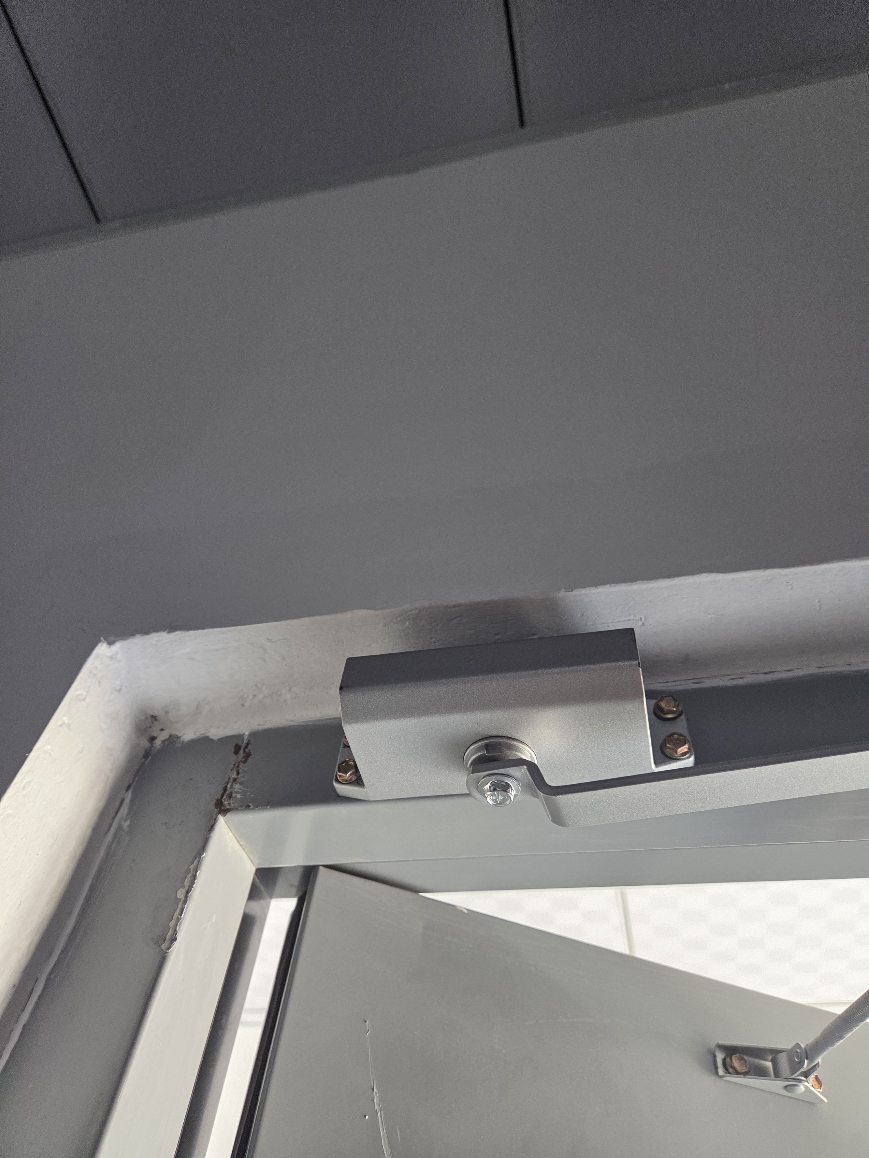 长贝闭门器液压缓冲家用可调节自动关门器消防门防火门自动闭合关门器 小号不定位【25-45KG】 实拍图
