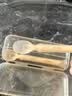 COOKSS硅胶勺子新生婴儿软勺宝宝辅食勺子喂水喂奶米糊专用儿童餐具套装 实拍图
