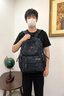 真维斯初中生书包大容量高中生双肩包男女大学生轻便减负背包电脑包新款 黑色 实拍图