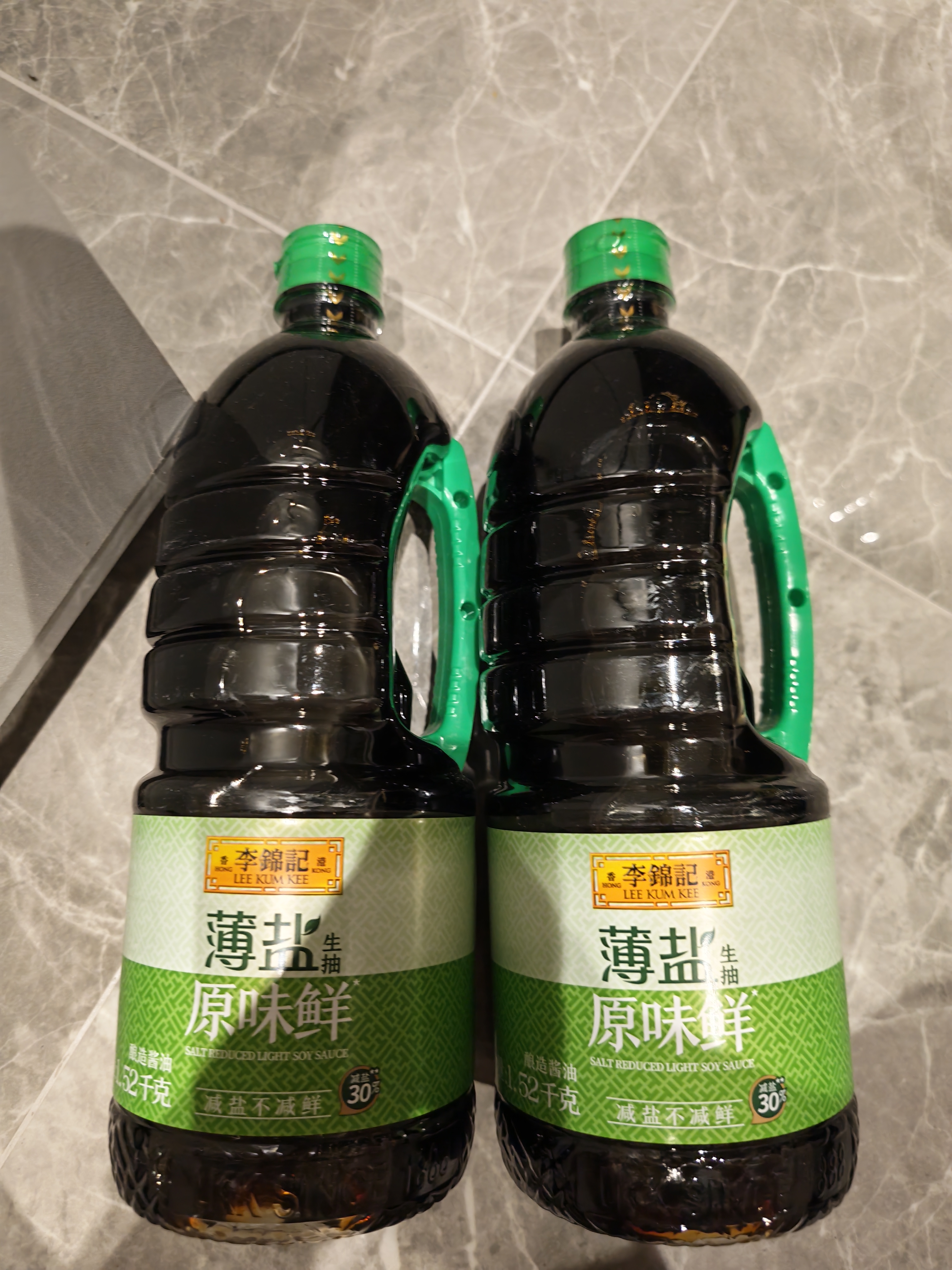 李锦记 薄盐原味鲜1.52kg*2 【减盐】 美味健康之选 酱油 实拍图