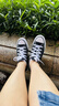 匡威（Converse）All Star夏季经典帆布男女低帮休闲运动鞋黑色101001 101001/黑色 36.5 实拍图