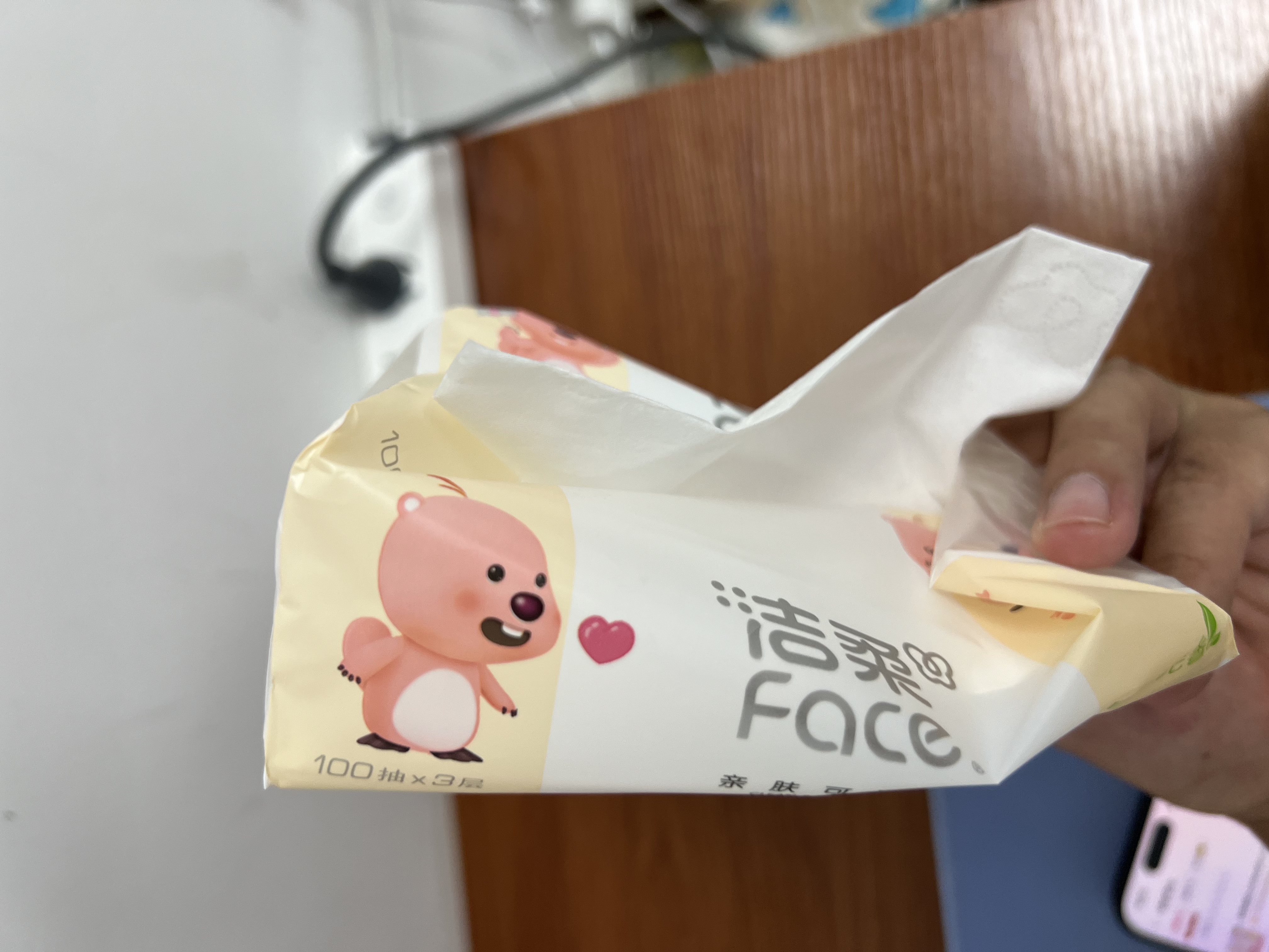洁柔抽纸×ZANMANG LOOPY联名款 3层100抽24包 面巾纸纸巾 整箱卫生纸 实拍图
