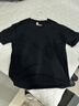 凡客诚品vancl 短袖T恤全棉圆领夏装男女同款 黑色 2XL （建议150-180斤） 实拍图