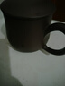 藏壶天下【礼盒装】宜兴紫砂杯全手工刻绘茶杯盖杯男女士办公杯泡茶大杯子 紫泥大款 515ml 实拍图