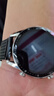 竞技者适于华为手表watch4/Pro表带watch3pro/GT5/GT4/GT3/GT6磁吸钛金属不锈钢手表带男款高级46/48 曜石黑-编织链式22mm接口 实拍图