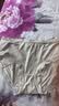 UFEEL婴儿棉内裤女法式网纱蕾丝 黑+白+粉 3条 XL  110-130 斤 实拍图