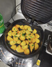 美的（Midea）电饼铛家用 双面加热加深大火力40mm加深34cm烙饼煎饼锅三明治早餐机可拆钛陶煎烤机电饼档JKE3483 实拍图