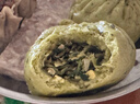 悦味纪 手工香椿鸡蛋老面大包320g*3包 12个 翡翠素馅包子 早餐半成品 实拍图