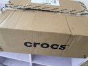 CROCS卡骆驰洞洞鞋贝雅洞洞鞋轻便运动鞋耐磨一脚蹬拖鞋休闲鞋|10126 深蓝-410(含智必星) 41 /42(260mm) 实拍图