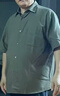 优衣库棉麻衬衫/短袖男装女装衬衣26春夏新款482502 37 栗色 XL 实拍图