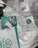 全棉时代PurCotton女士单层梭织提花素色短袖家居睡裙宽松A版型裙里加衬 实拍图