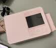 佳能（Canon）cp1500手机无线照片打印机学生家用热升华小巧便携式彩色相片打印机 洗照片过塑定制 能连手机蓝牙 CP1500樱花粉【自动覆膜】 套餐一【单人体验套装】 实拍图