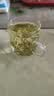 忆壶茶（YIHUTEA） 玻璃杯子耐热小品茗杯茶具配件加厚花茶杯套装家居茶杯客人杯6只 实拍图