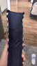 天堂伞 加大雨伞三折 经典商务伞格纹10骨加大雨伞男女 藏青 实拍图
