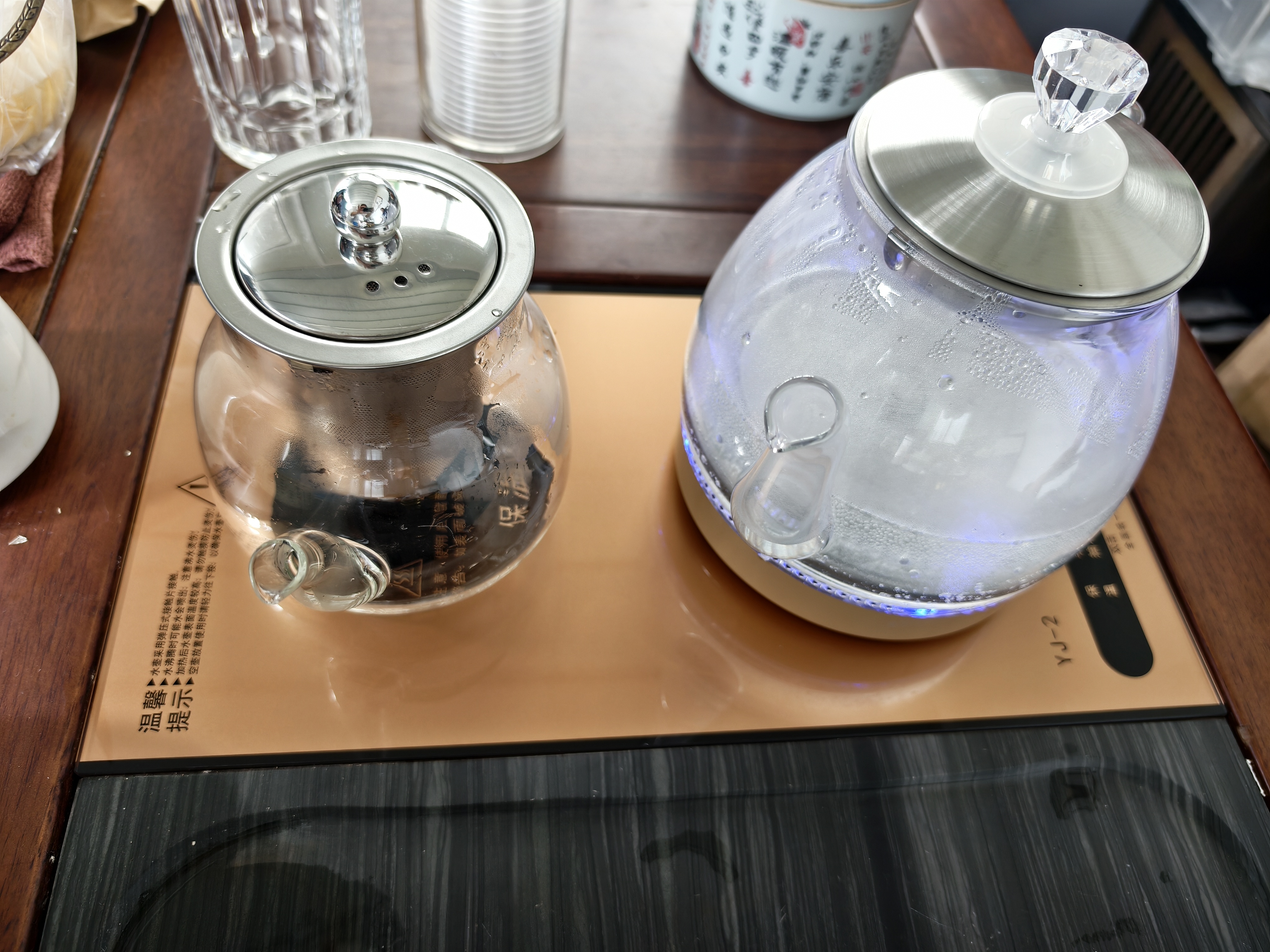 友家铺子（Biooner）全自动上水电热水壶烧水壶电茶壶煮泡茶家用办公茶台一体茶桌嵌入式茶具套装 1L 底部上水-保温款（ 长宽37*20cm） 实拍图